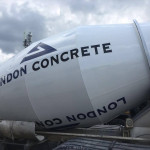 Concrete mixer truck ready for delivery Northern Ireland