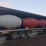 delivery of mixing drums