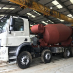 Mixer in workshop
