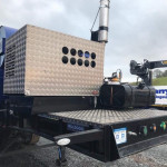 Hydraulic components for truck mixer system